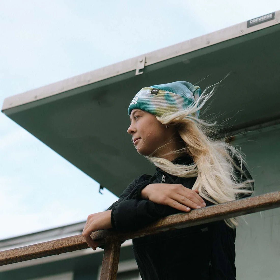 Trek Light Happiest Camper Tie Dye Beanie - Spirit of 1876