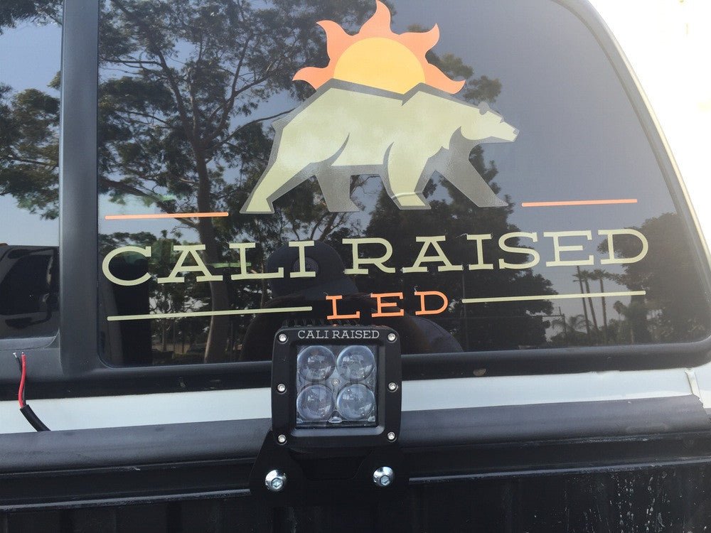 Bed Rail LED Pod Brackets Kit For Toyota Truck - Spirit of 1876Dealers of Cali Raised LED