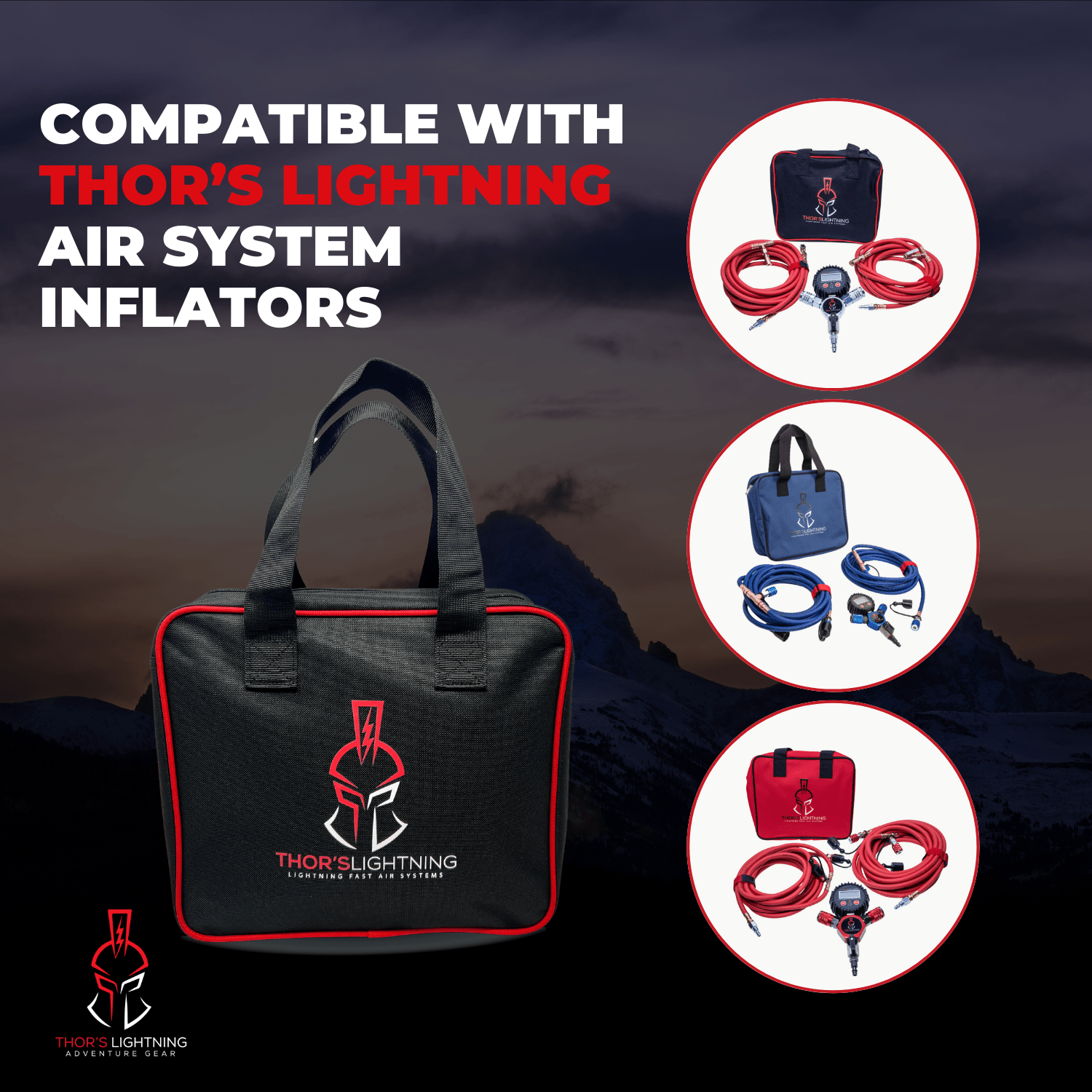 Thor's Lightning Gear Storage Bag - Spirit of 1876Thor's Lightning Air Systems