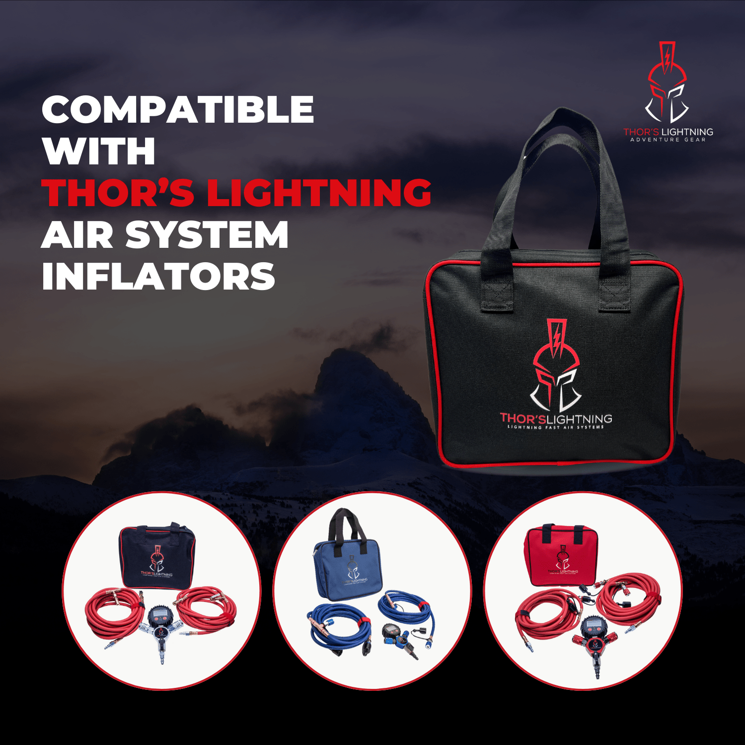 Thor's Lightning Gear Storage Bag - Spirit of 1876Thor's Lightning Air Systems
