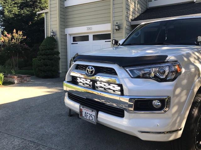 32" Hidden Grille LED Light Bar Brackets Kit Fits 2014 - 2024 Toyota 4Runner - Spirit of 1876Dealers of Cali Raised LED