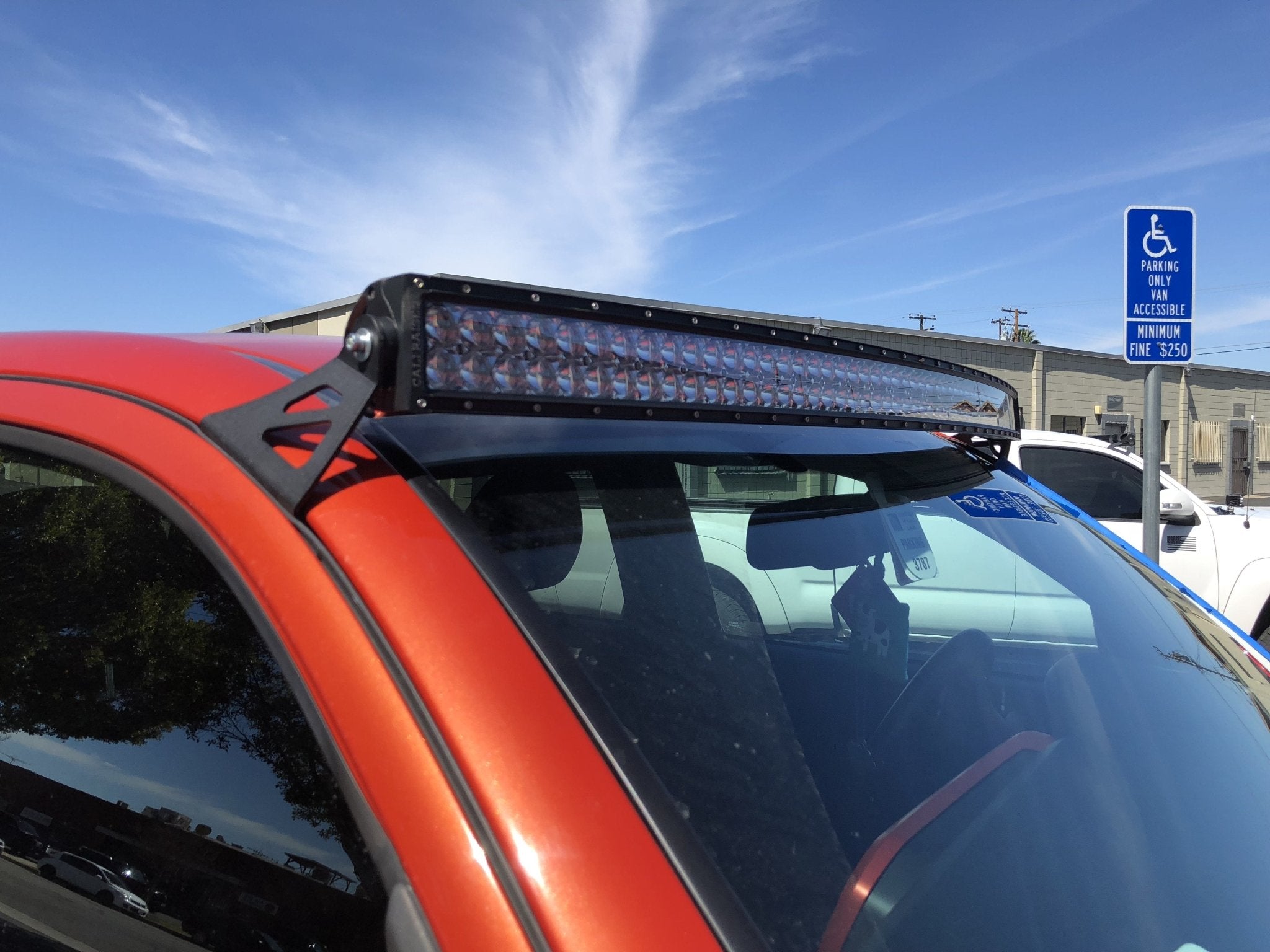 52" Curved LED Light Bar Roof Brackets Kit For 2005 - 2023 Toyota Tacoma - Spirit of 1876Dealers of Cali Raised LED