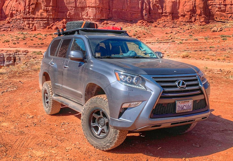 Low Profile LED Ditch Light Brackets Kit For 2010 - 2022 Lexus GX 460 - Spirit of 1876Dealers of Cali Raised LED