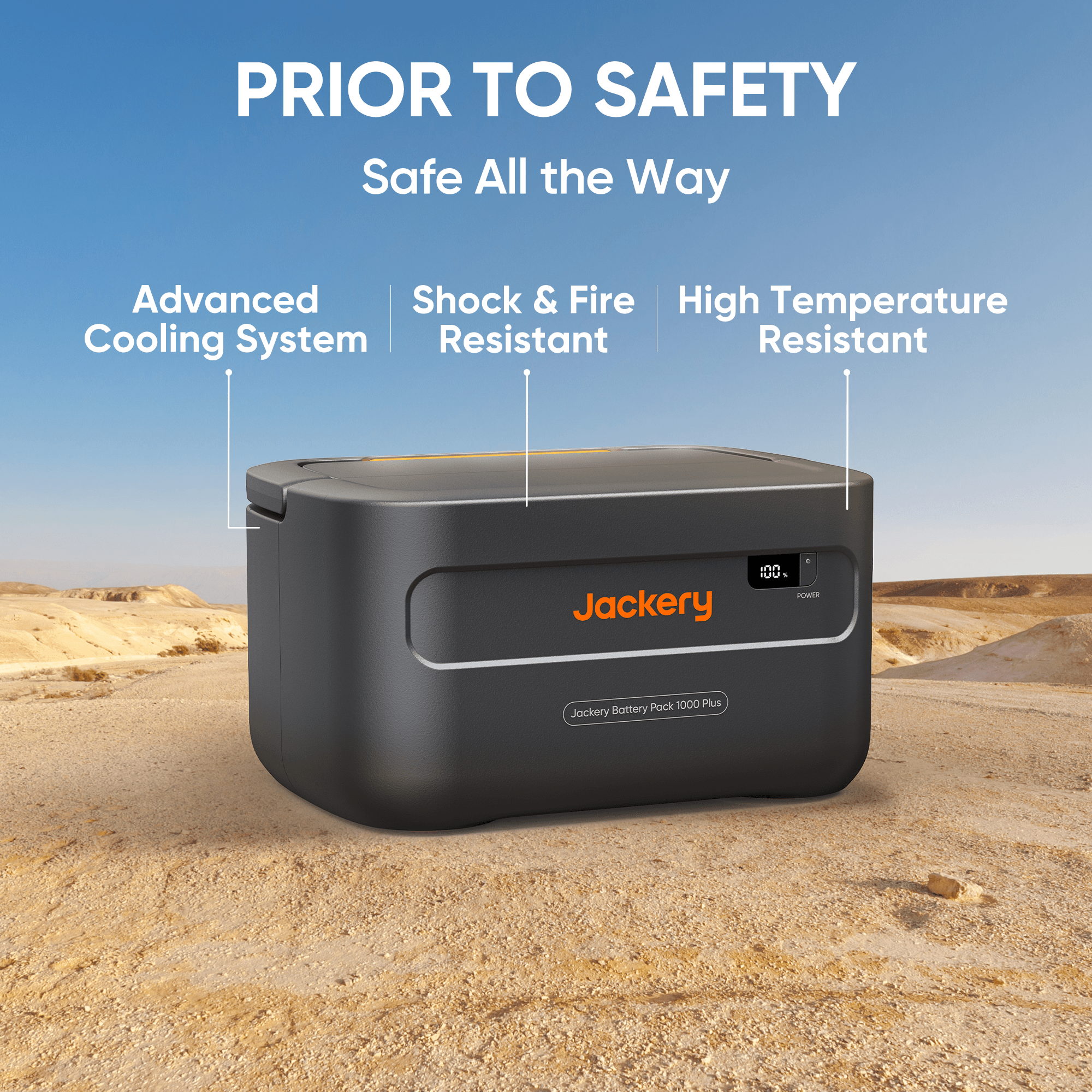 Jackery Battery Pack 1000 Plus - Spirit of 1876 - Jackery