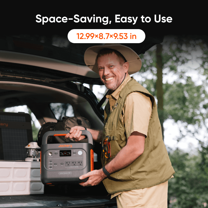 Jackery Solar Generator 1500 v2 - Spirit of 1876 - Jackery