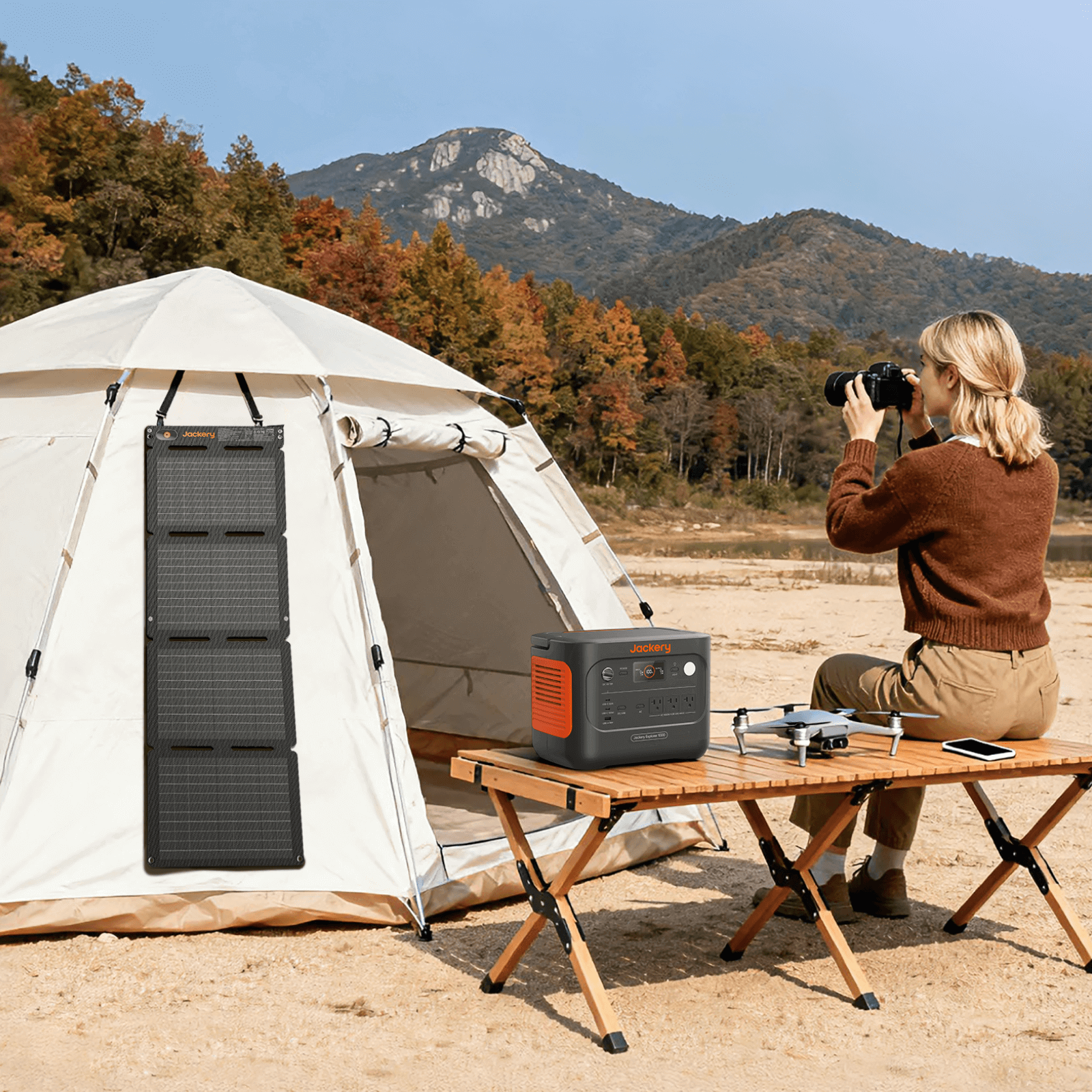 Jackery SolarSaga 40 Air - Spirit of 1876Jackery