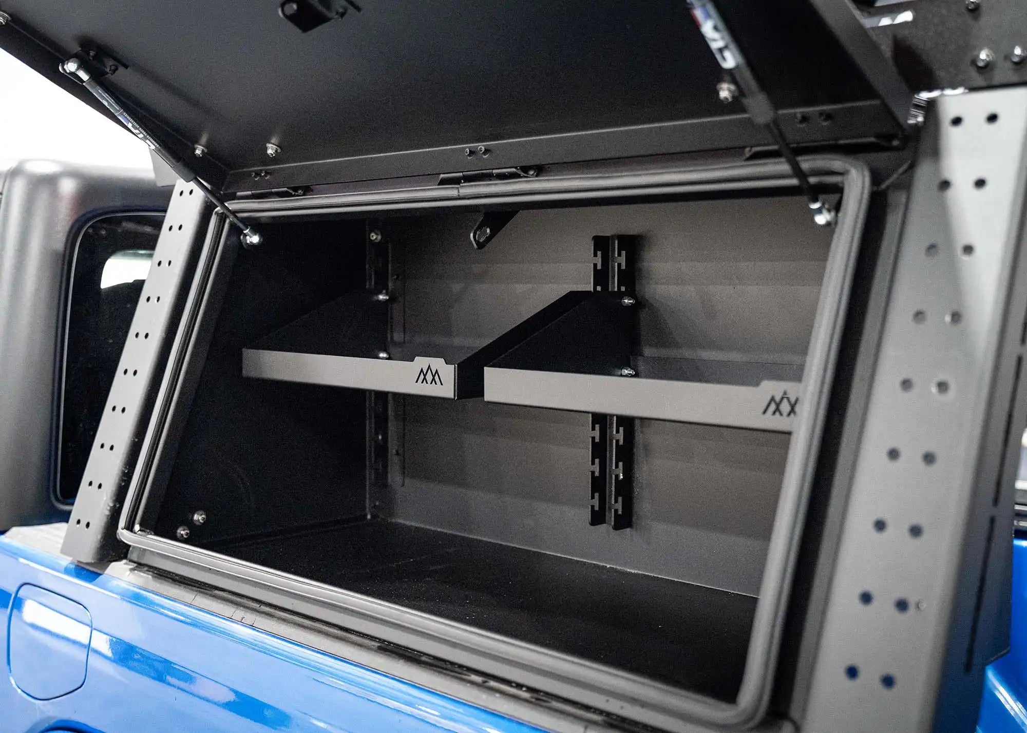 Overland Bed Rack Storage Box - Jeep Gladiator - Spirit of 1876 - Backwoods Adventure Mods