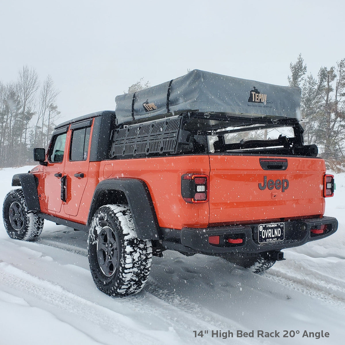 Jeep Gladiator Bed Rack | XTR3 Popular Builds + MOLLE Packages - Spirit of 1876 - Xtrusion Overland