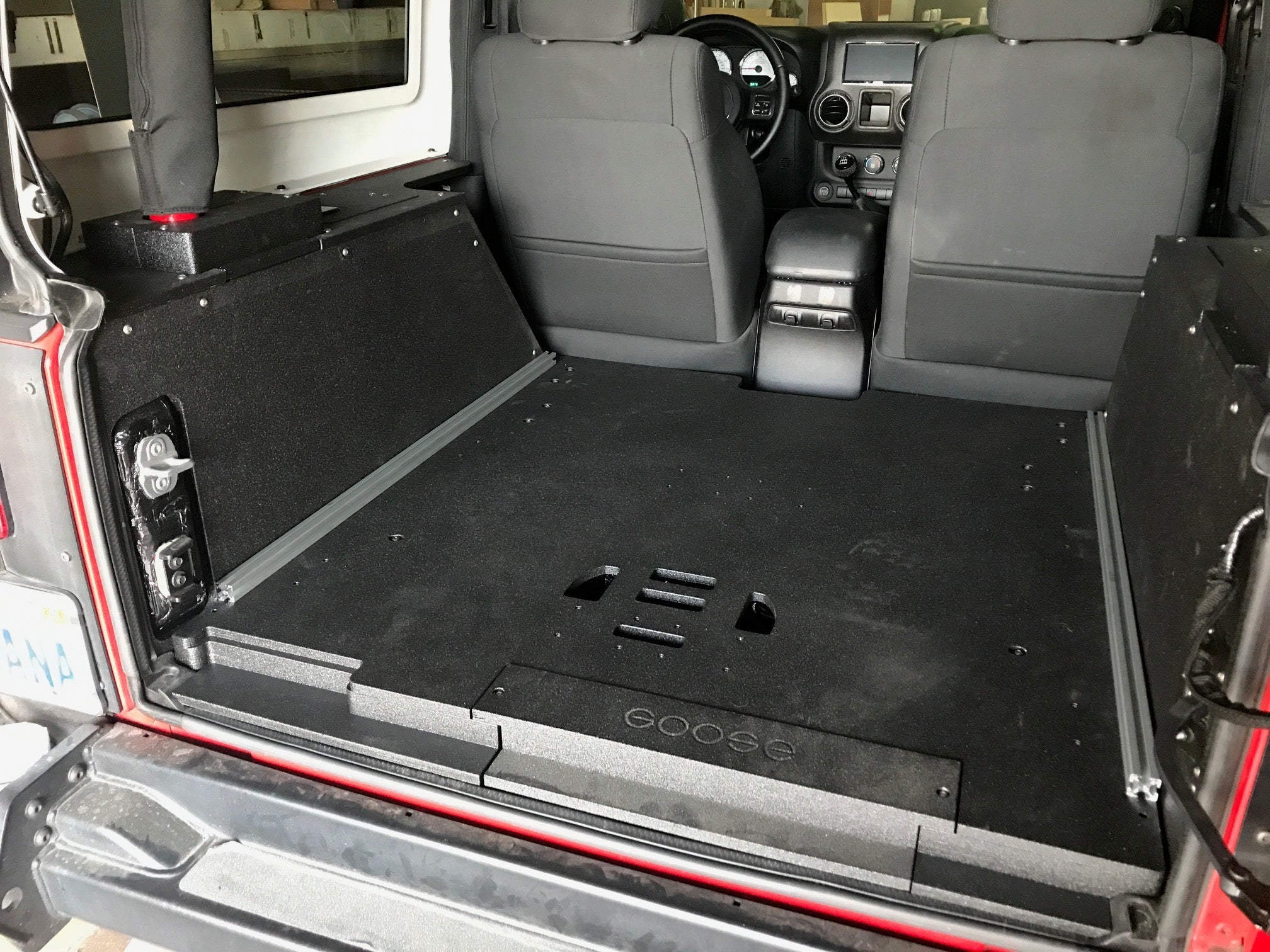 Jeep Wrangler 2007 - 2018 JK 2 Door - Side Cubbies - Spirit of 1876 - Goose Gear