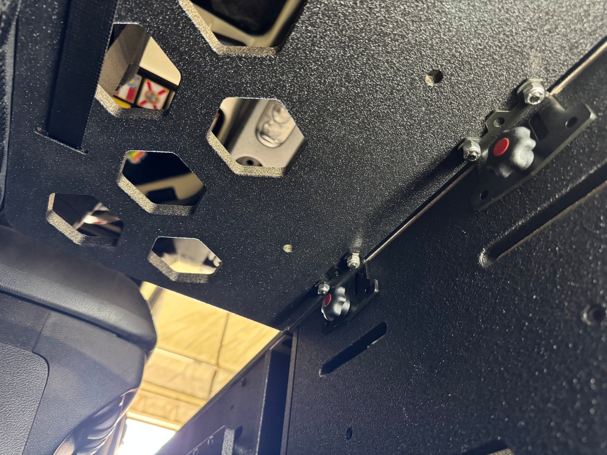 Jeep - Wrangler - 2007 - 2018 - JKU - 4 Door - Explore Series - Seat Delete Plate System - Second Row - Module Based - 8" Module - Spirit of 1876Goose Gear