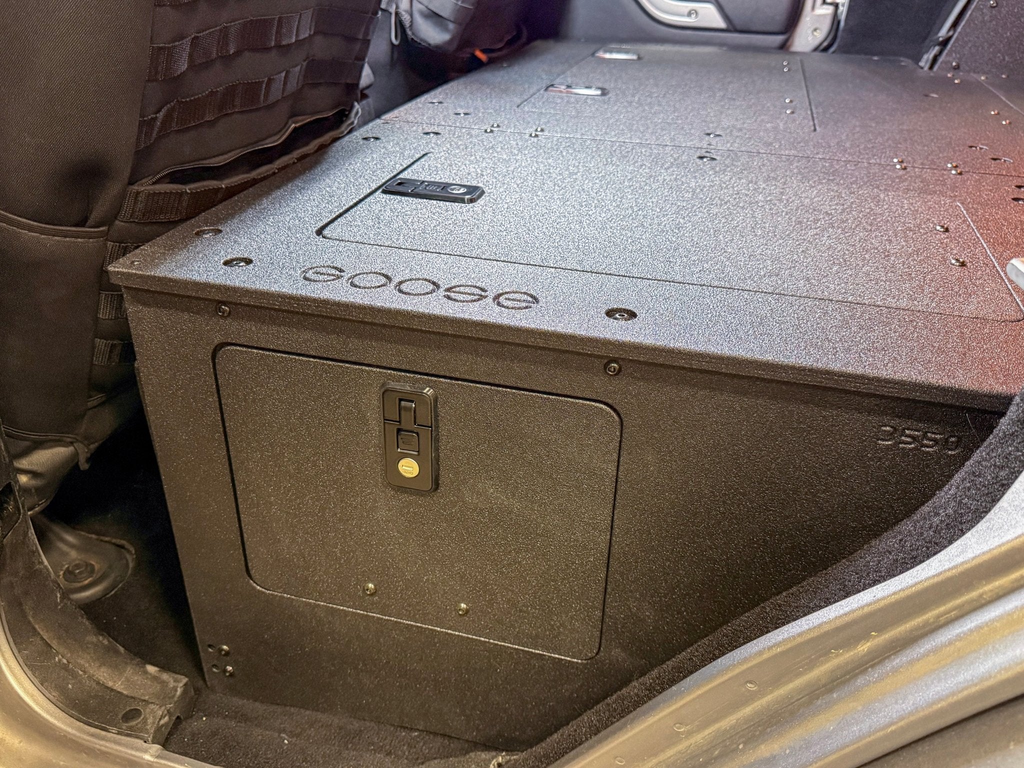 Jeep - Wrangler - 2007 - 2018 - JKU - 4 Door - Explore Series - Seat Delete Plate System - Second Row - Module Based - 8" Module - Spirit of 1876Goose Gear