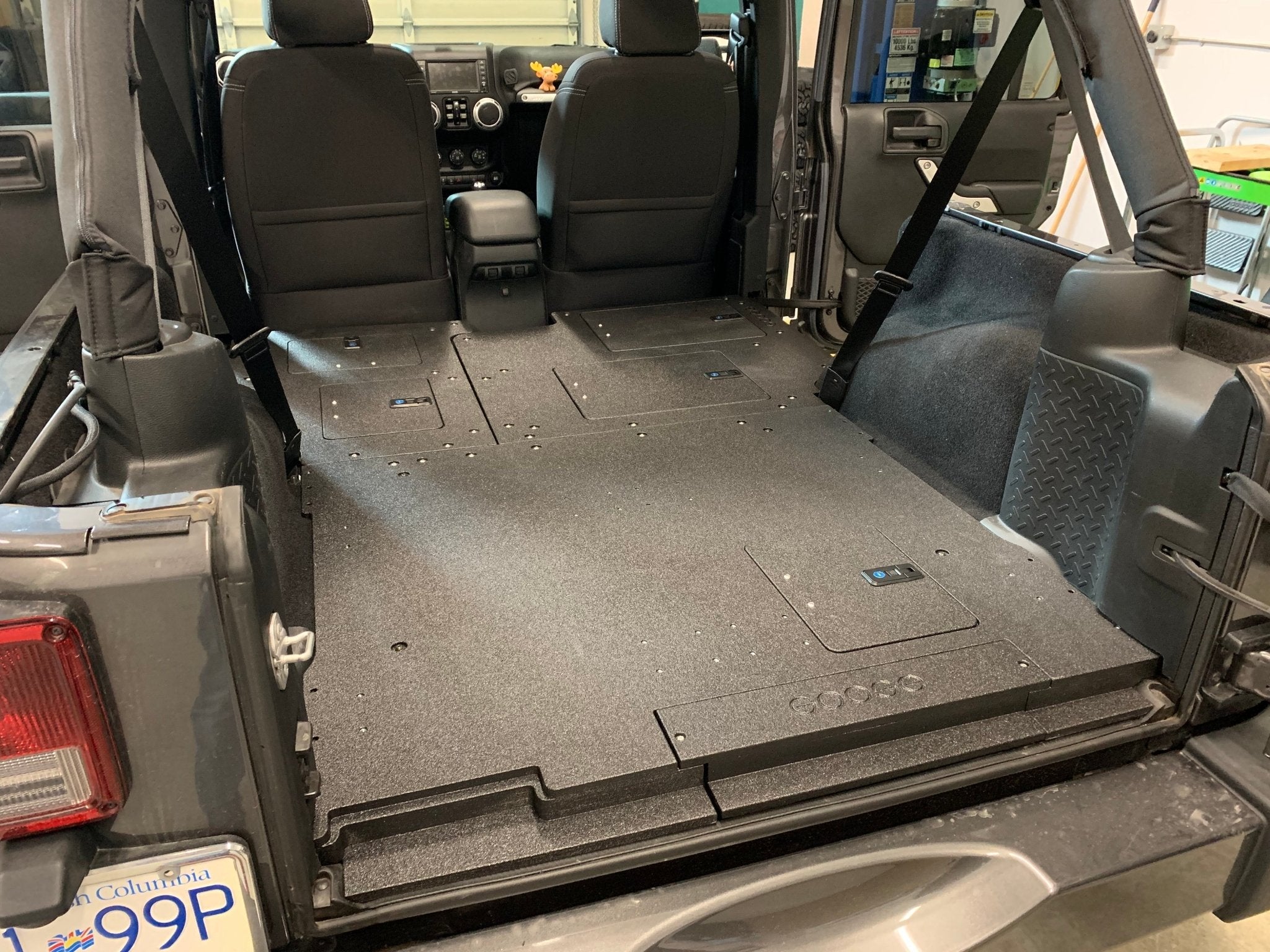 Jeep Wrangler 2007 - 2018 JKU 4 Door - Rear Plate System - Spirit of 1876 - Goose Gear