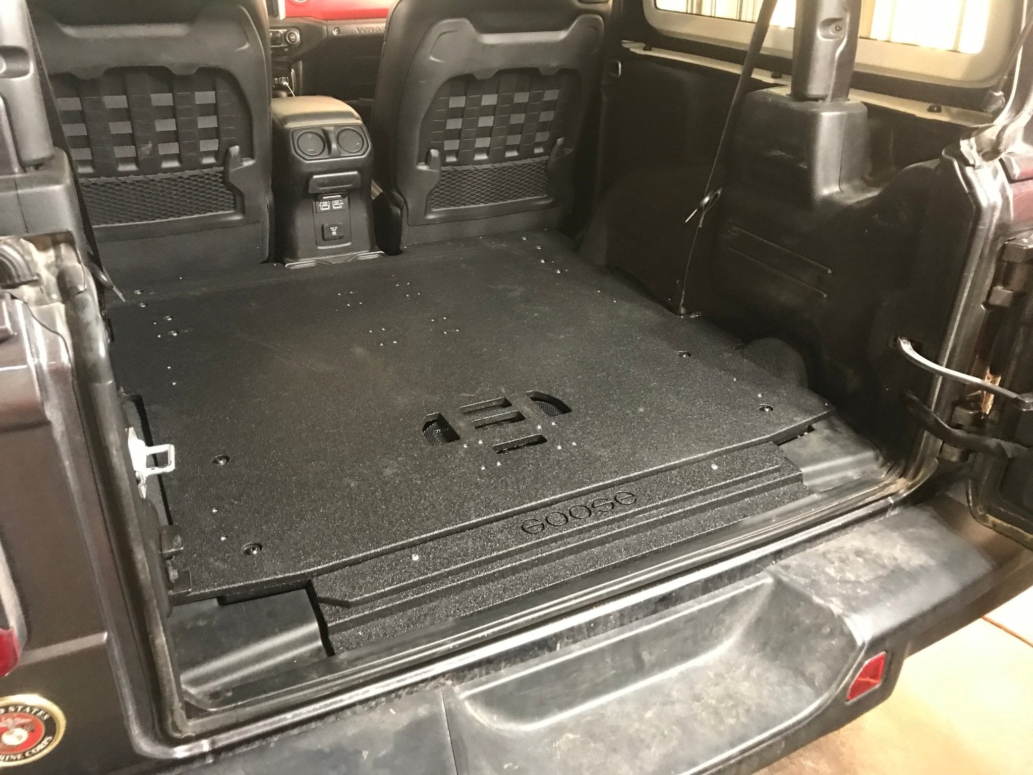 Jeep Wrangler 2018 - 2023 JL 2 Door - Rear Plate System - Spirit of 1876 - Goose Gear