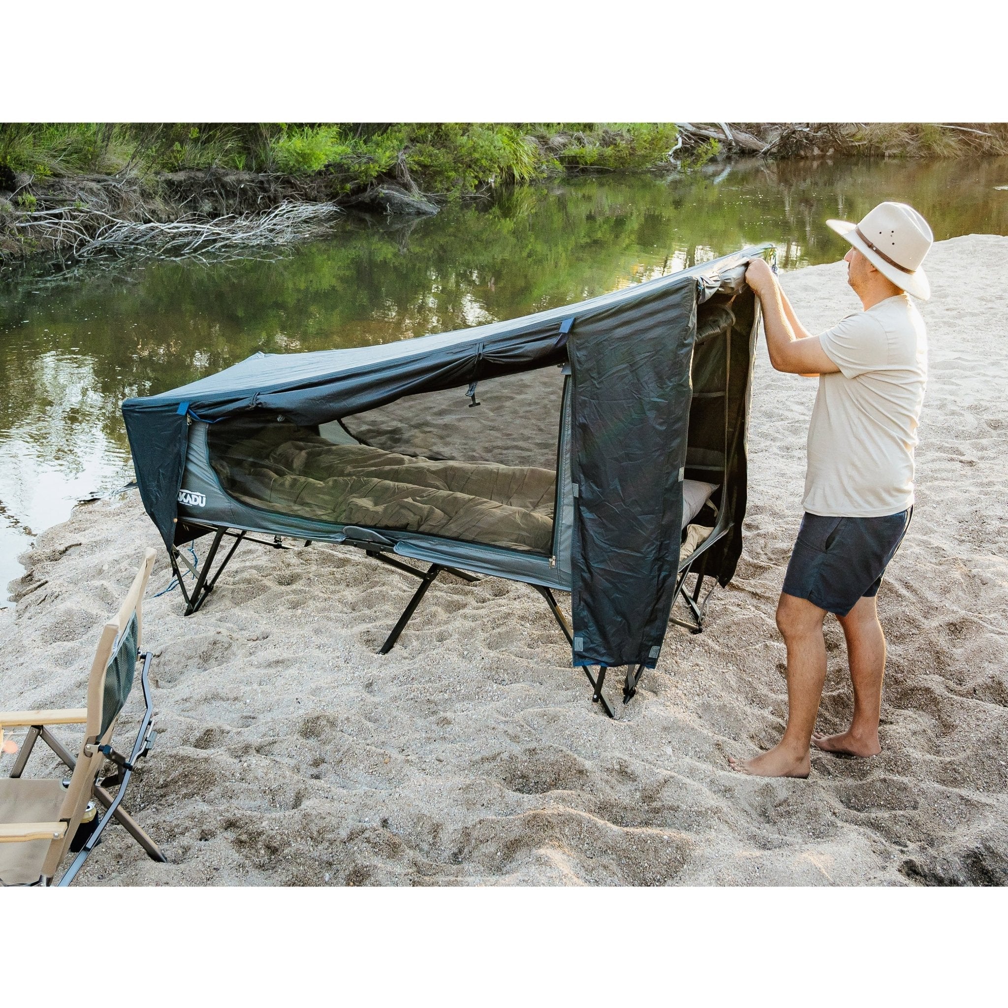 BlockOut® Cot Tent 1P - Spirit of 1876 - Kakadu