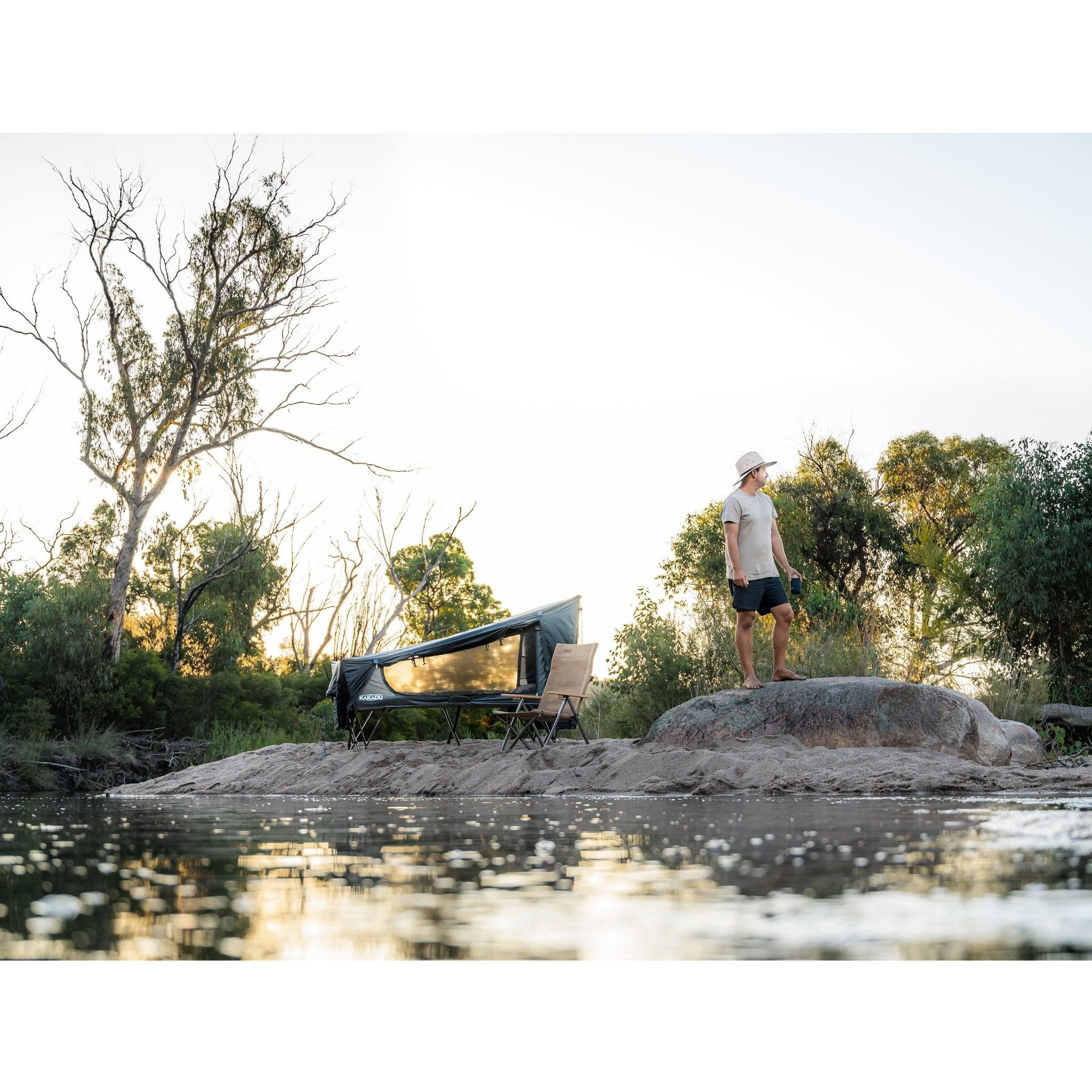 BlockOut® Cot Tent 1P - Spirit of 1876 - Kakadu