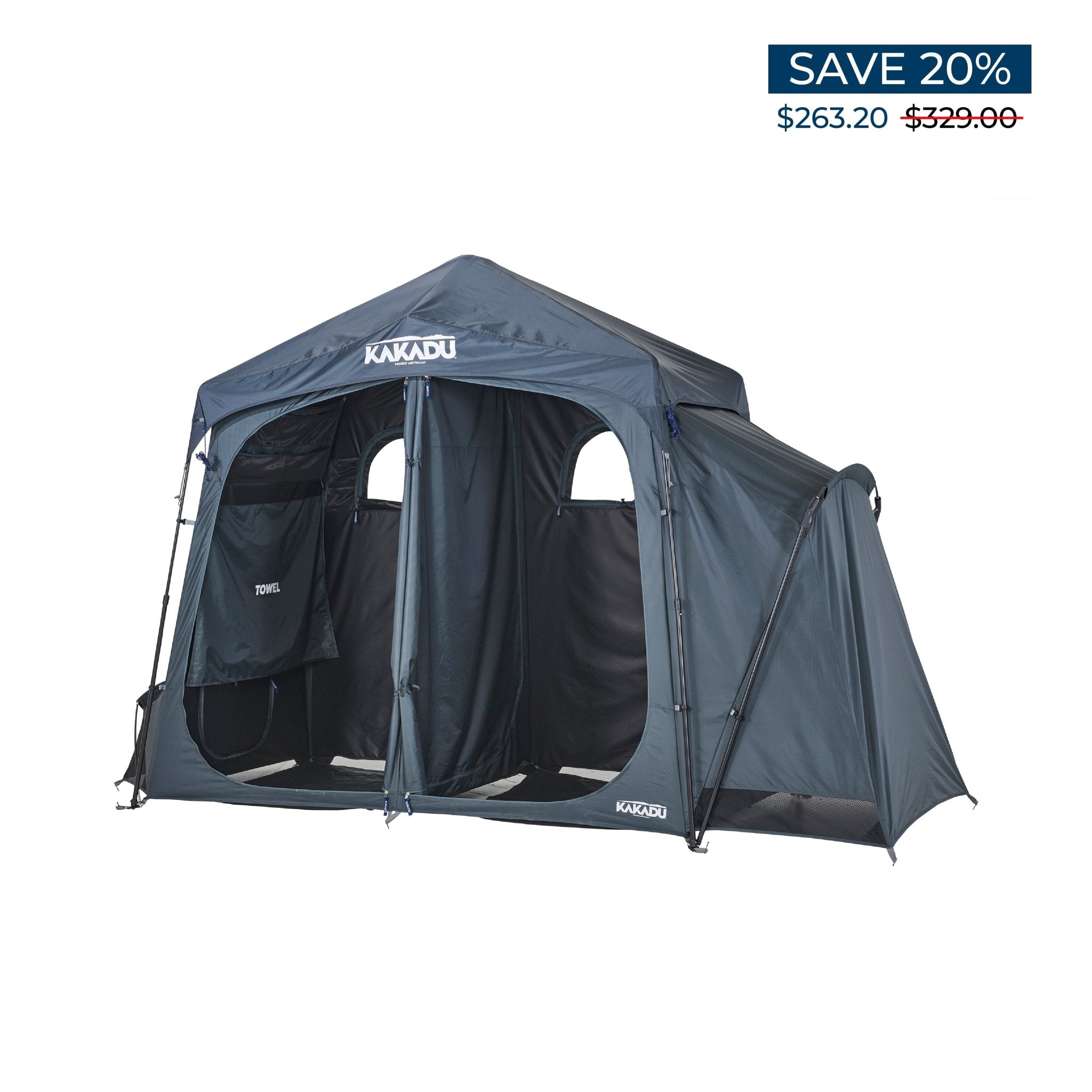 Outback Shower Tent Deluxe - Spirit of 1876 - Kakadu