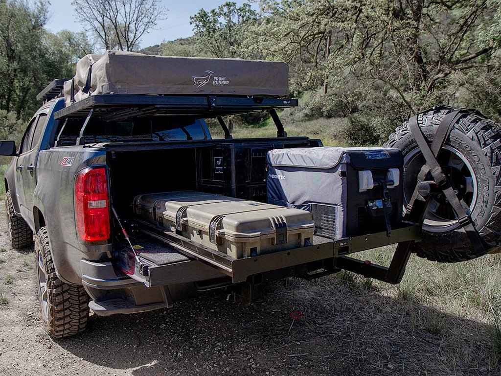 Front Runner Chevy Colorado Roll Top 5.1' (2015-Current) Slimline II Load Bed Rack Kit - Spirit of 1876