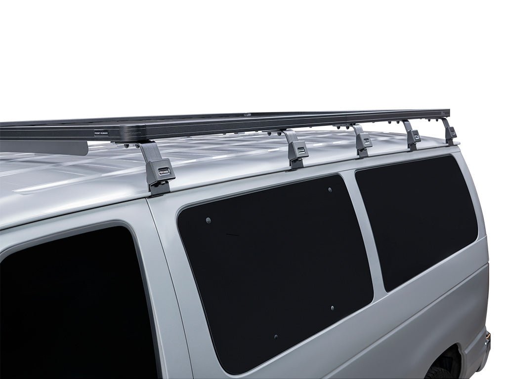 Ford E150/E250/E350 Regular Cab (1992-2014) Slimline II Roof Rack Kit - Spirit of 1876