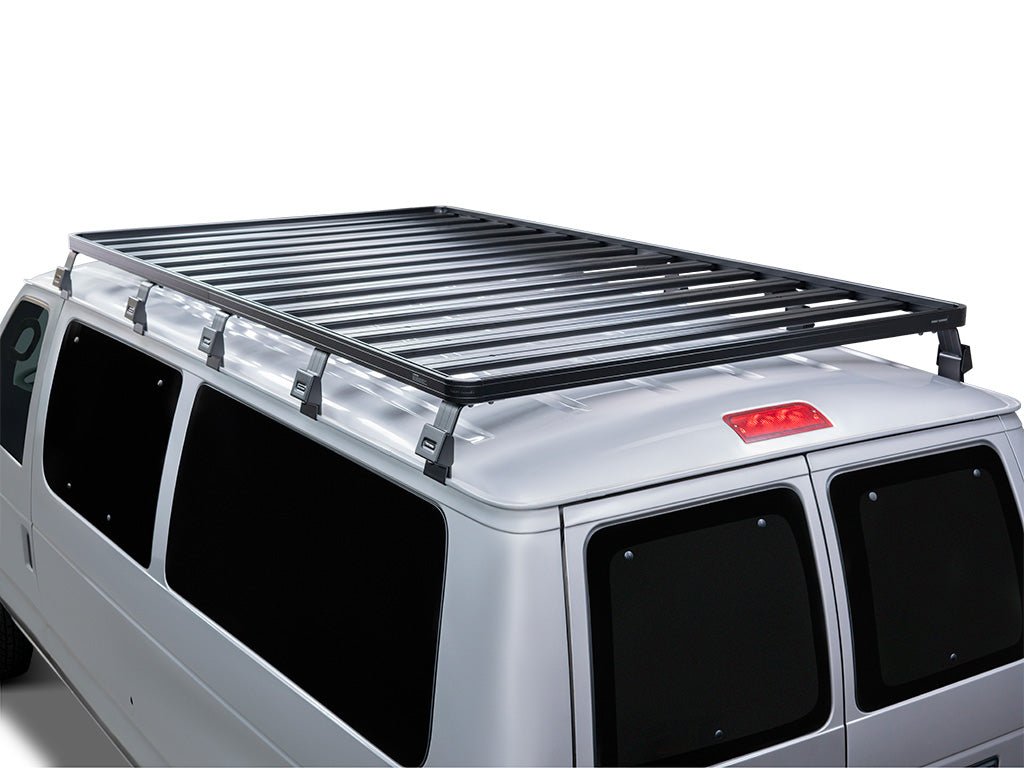 Ford E150/E250/E350 Regular Cab (1992-2014) Slimline II Roof Rack Kit - Spirit of 1876