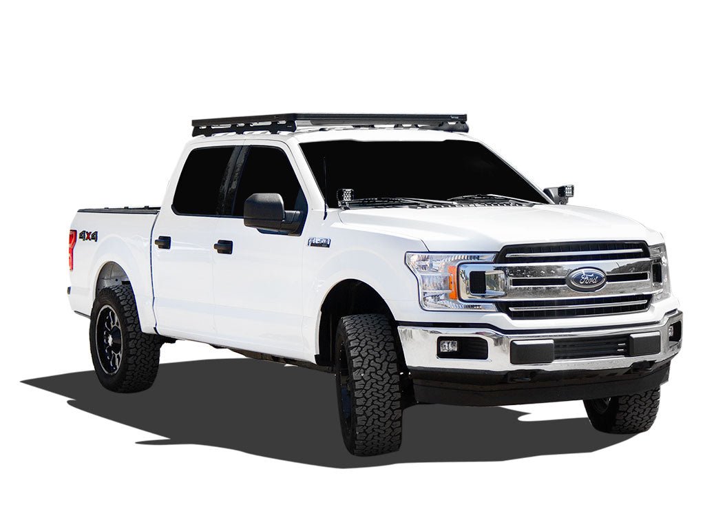 Ford F-150 Crew Cab (2009-Current) Slimline II Roof Rack Kit / Low Profile - Spirit of 1876