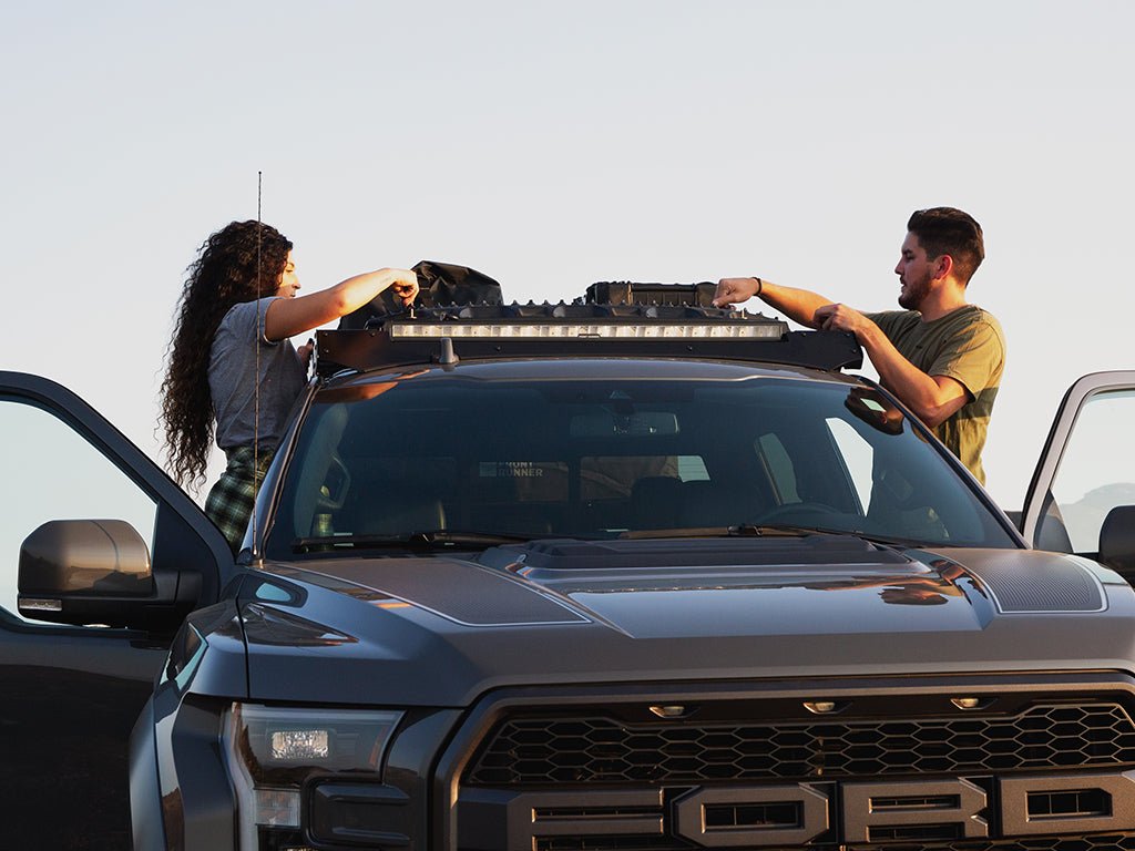 Ford F-150 Super Crew (2018-2020) Slimsport Roof Rack Kit / Lightbar ready - Spirit of 1876
