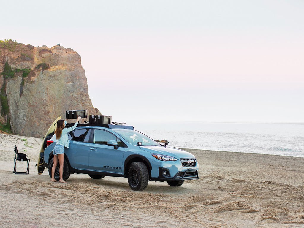 Subaru XV Crosstrek (2018-Current) Slimsport Roof Rack Kit / Lightbar ready - Spirit of 1876