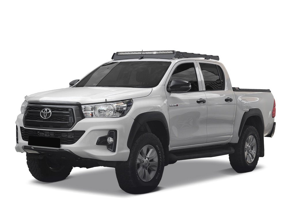 Toyota Hilux DC (2015-2021) Slimsport Roof Rack Kit / Lightbar ready - Spirit of 1876