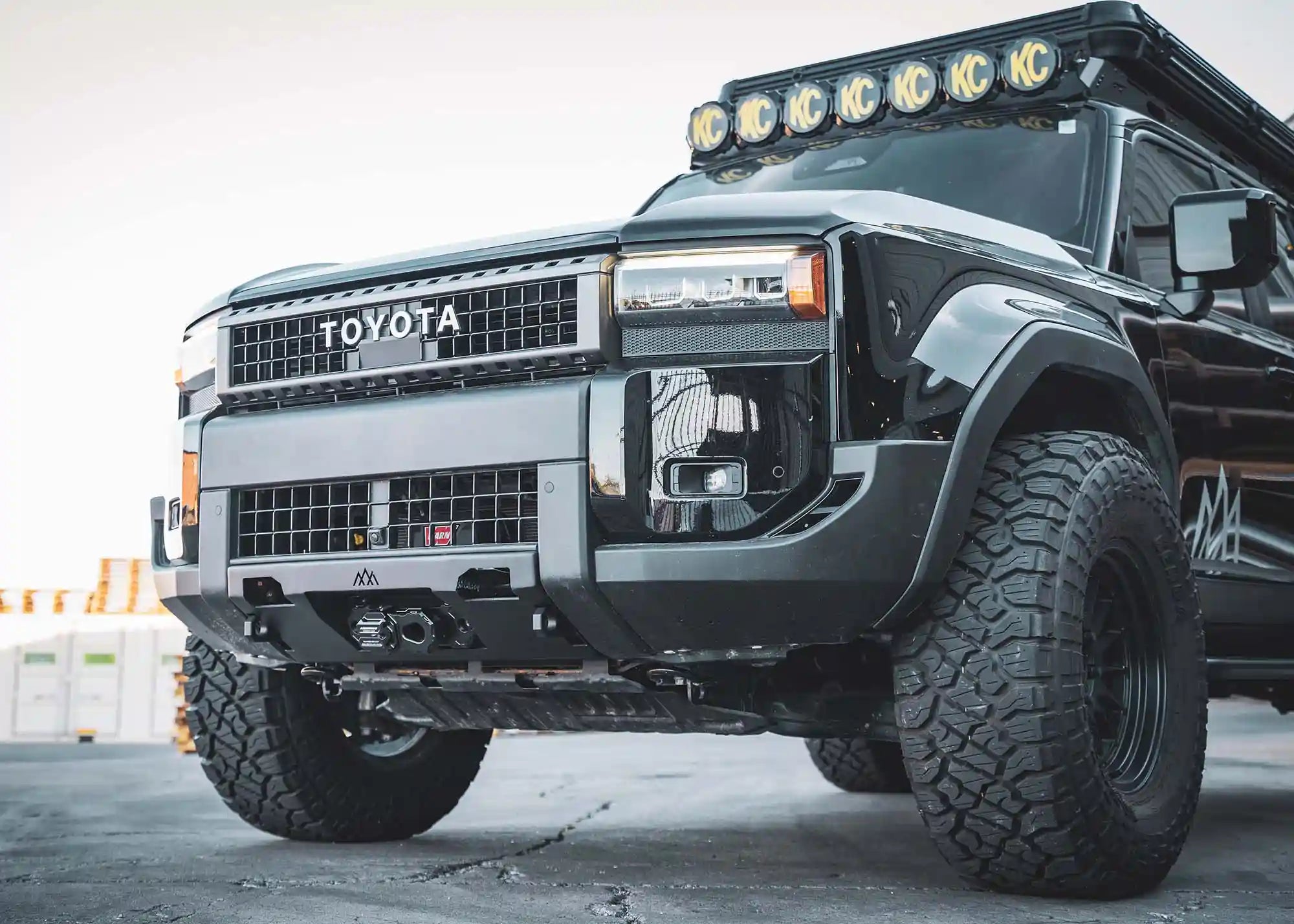 Toyota Land Cruiser 250 Hidden Winch Front Bumper (2024-2026) - Spirit of 1876 - Backwoods Adventure Mods