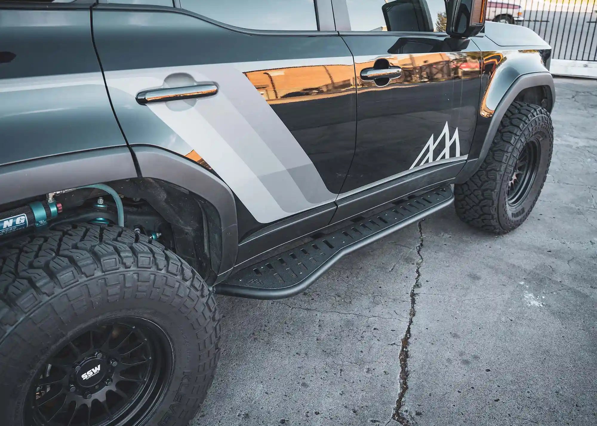 Toyota Land Cruiser 250 Rock Sliders (2024-2026) - Spirit of 1876 - Backwoods Adventure Mods