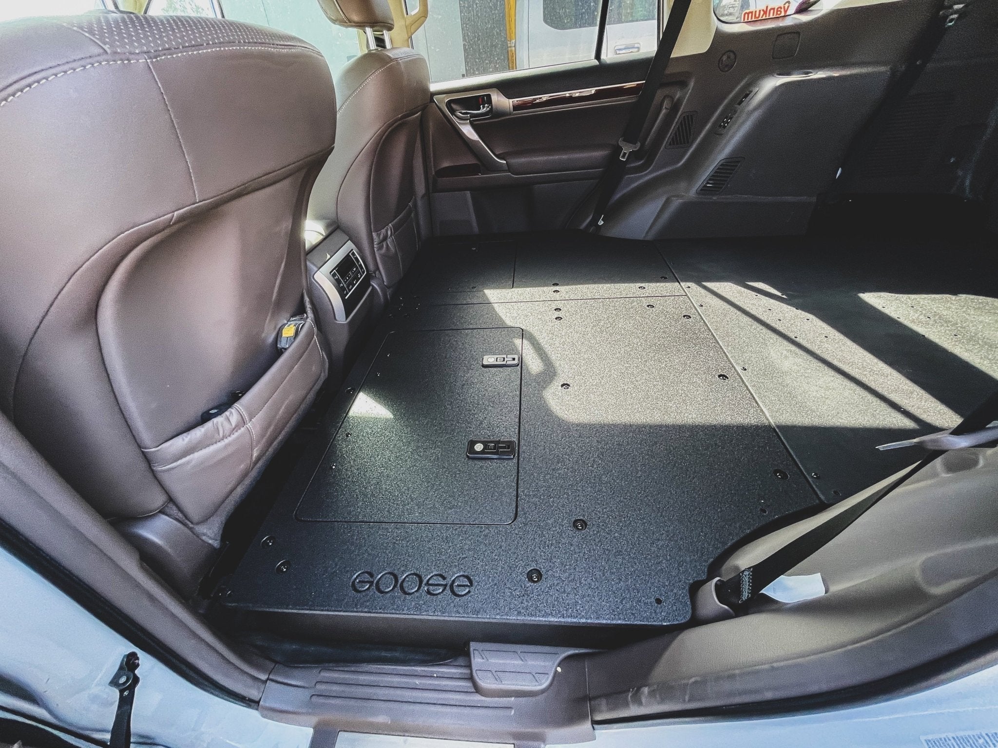 Lexus GX460 2010 - 2023 - Second Row Seat Delete Plate System - Spirit of 1876 - Goose Gear