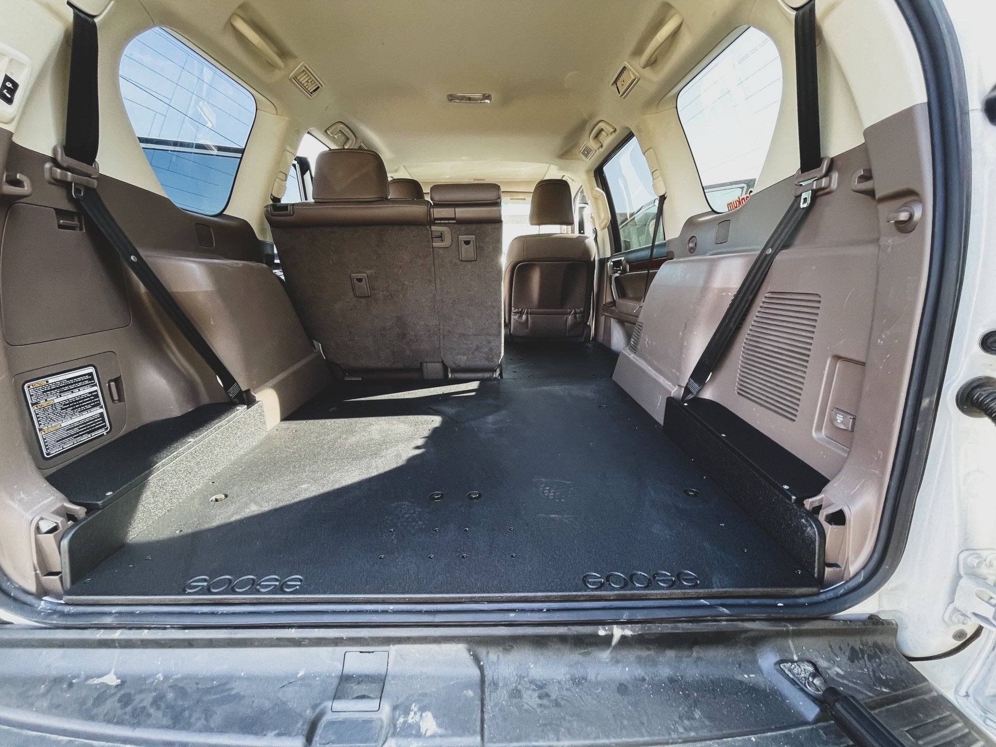 Lexus GX460 2010 - 2023 - Second Row Seat Delete Plate System - Spirit of 1876 - Goose Gear