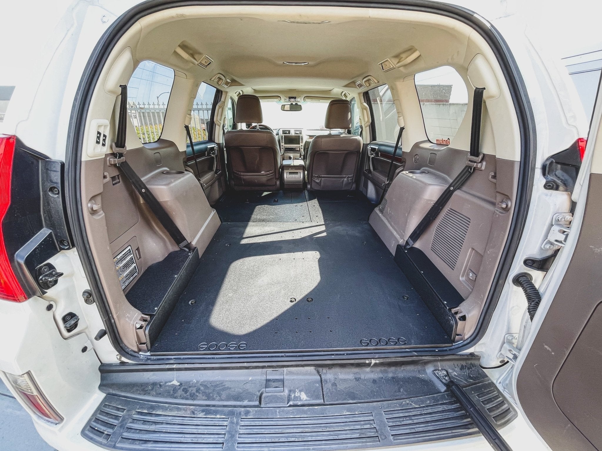 Lexus GX460 2010 - 2023 - Second Row Seat Delete Plate System - Spirit of 1876 - Goose Gear