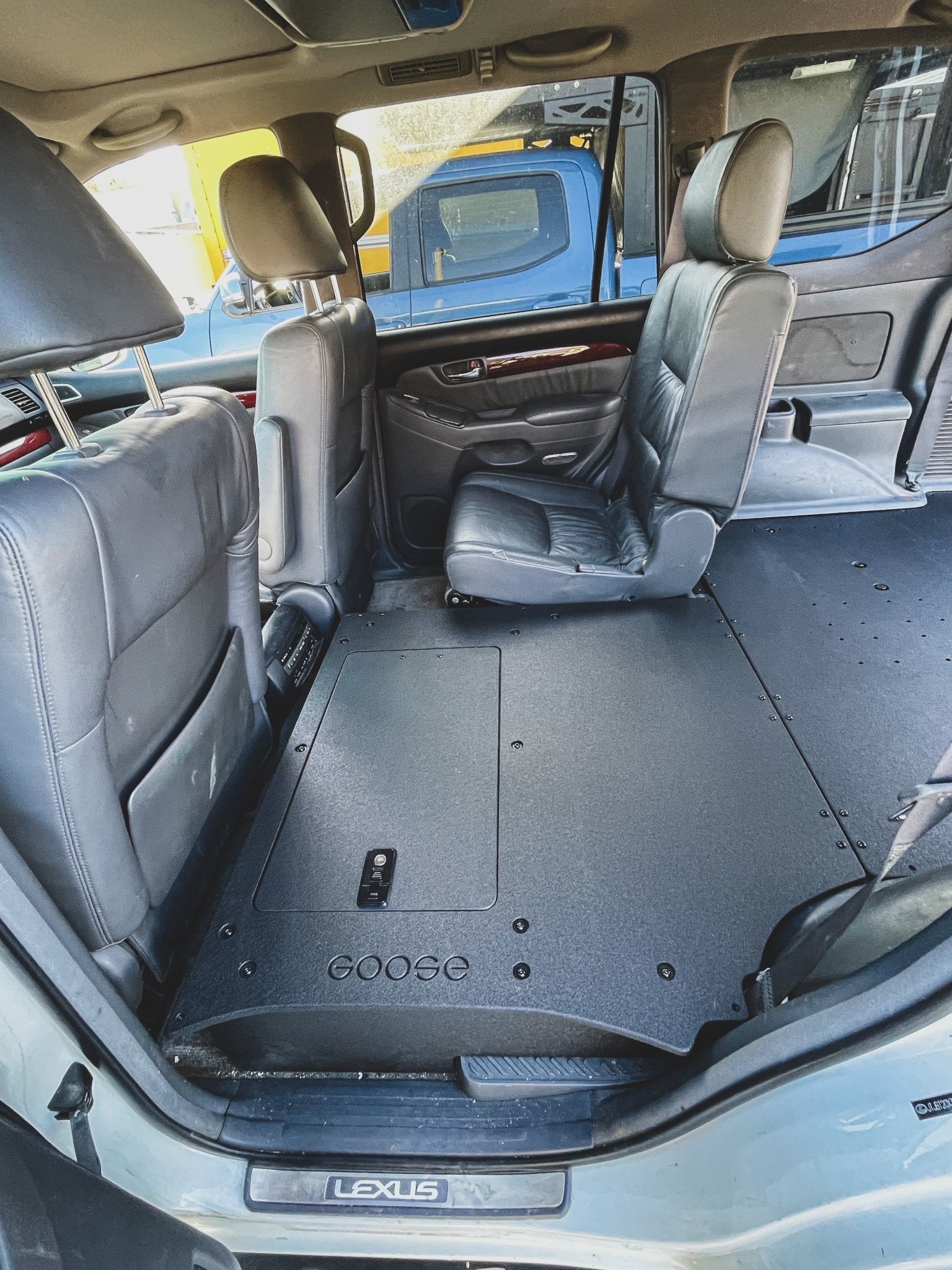 Lexus GX470 2002 - 2009 - Second Row Seat Delete Plate System - Spirit of 1876 - Goose Gear