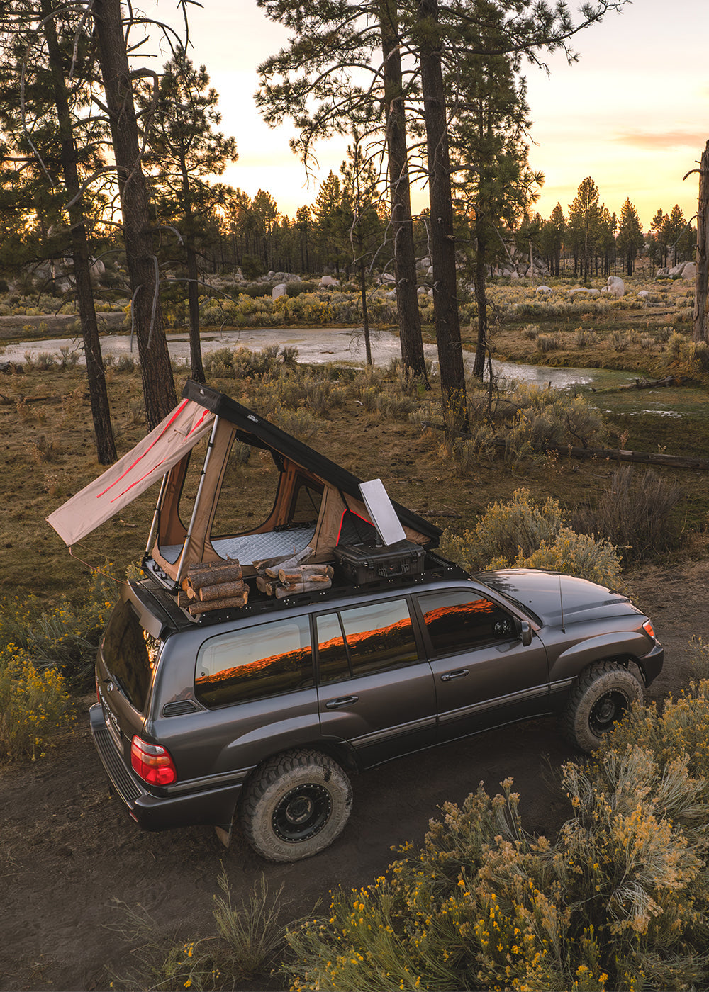 SKYFLOAT 1 Person Rooftop Tent (Back Ordered Until August)