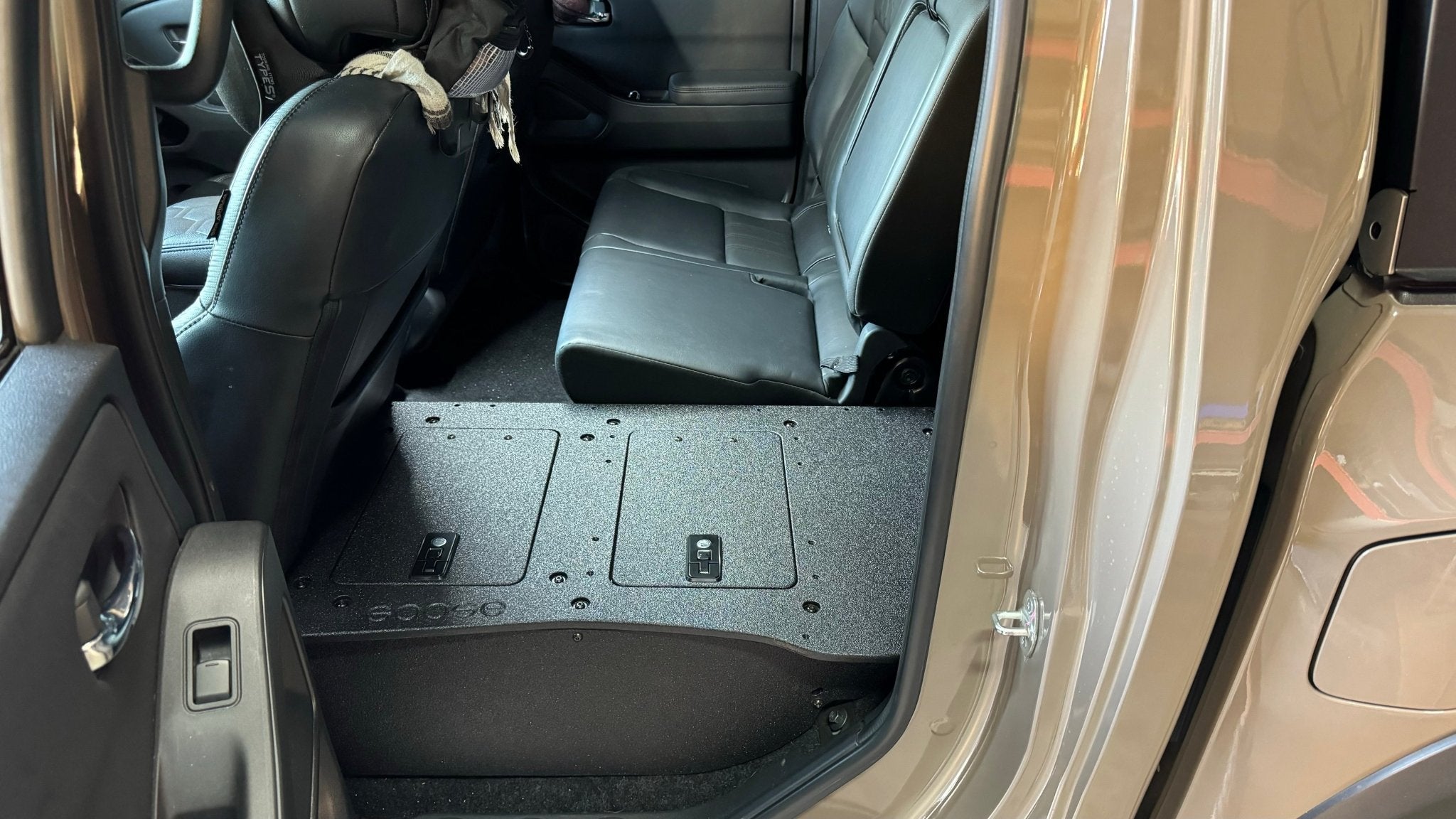 Nissan - Frontier - Crew Cab - 2021 - Present - 3rd Gen - Explore Series - Second Row Seat Delete Plate System - Spirit of 1876 - Goose Gear