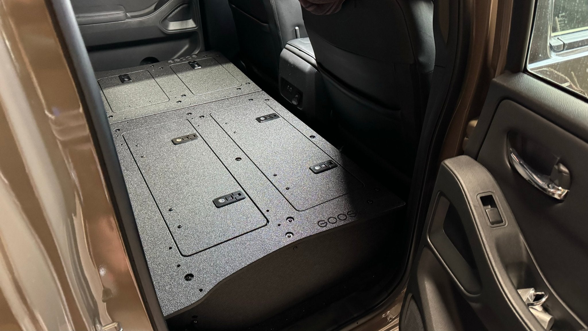 Nissan - Frontier - Crew Cab - 2021 - Present - 3rd Gen - Explore Series - Second Row Seat Delete Plate System - Spirit of 1876 - Goose Gear