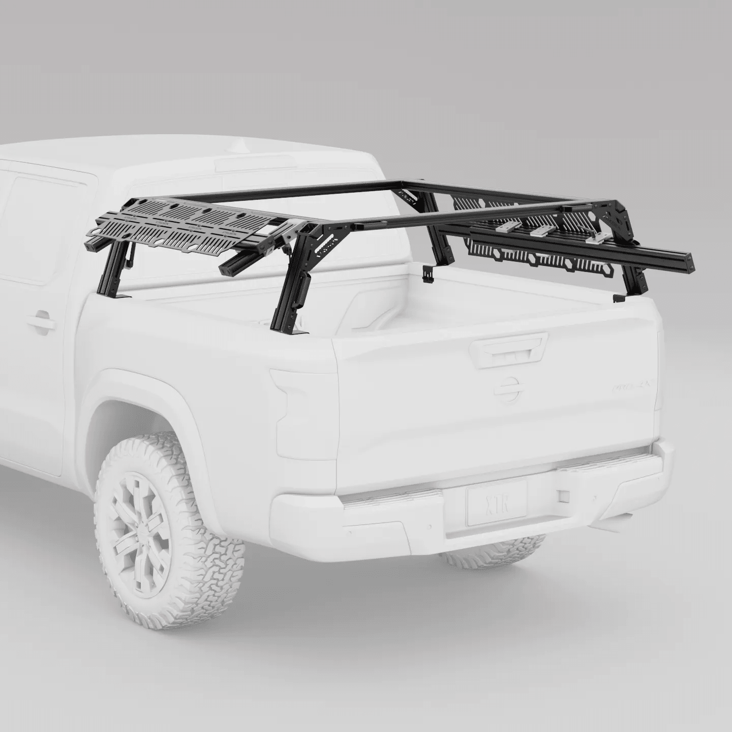 Nissan Frontier Pre-configured XTR1 Bed Rack - Spirit of 1876 - Xtrusion Overland