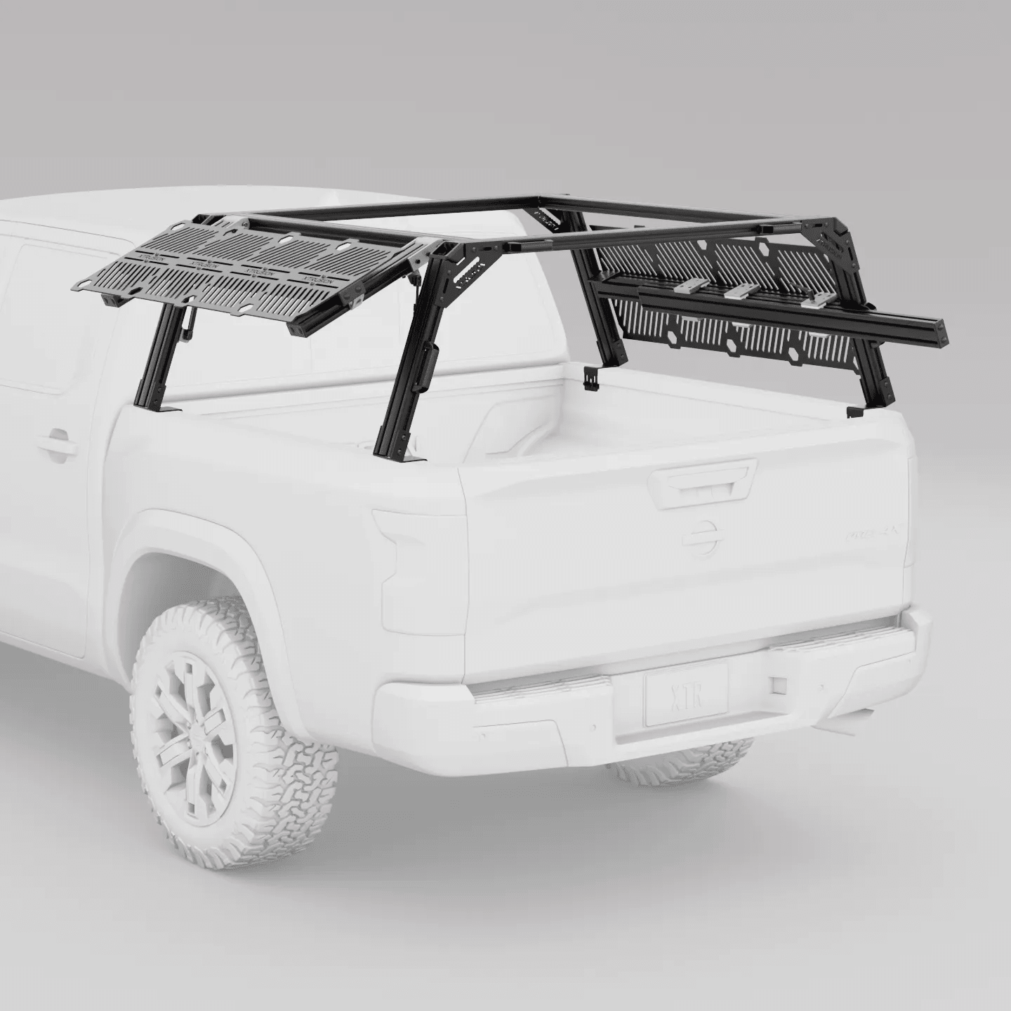 Nissan Frontier Pre-configured XTR1 Bed Rack - Spirit of 1876 - Xtrusion Overland
