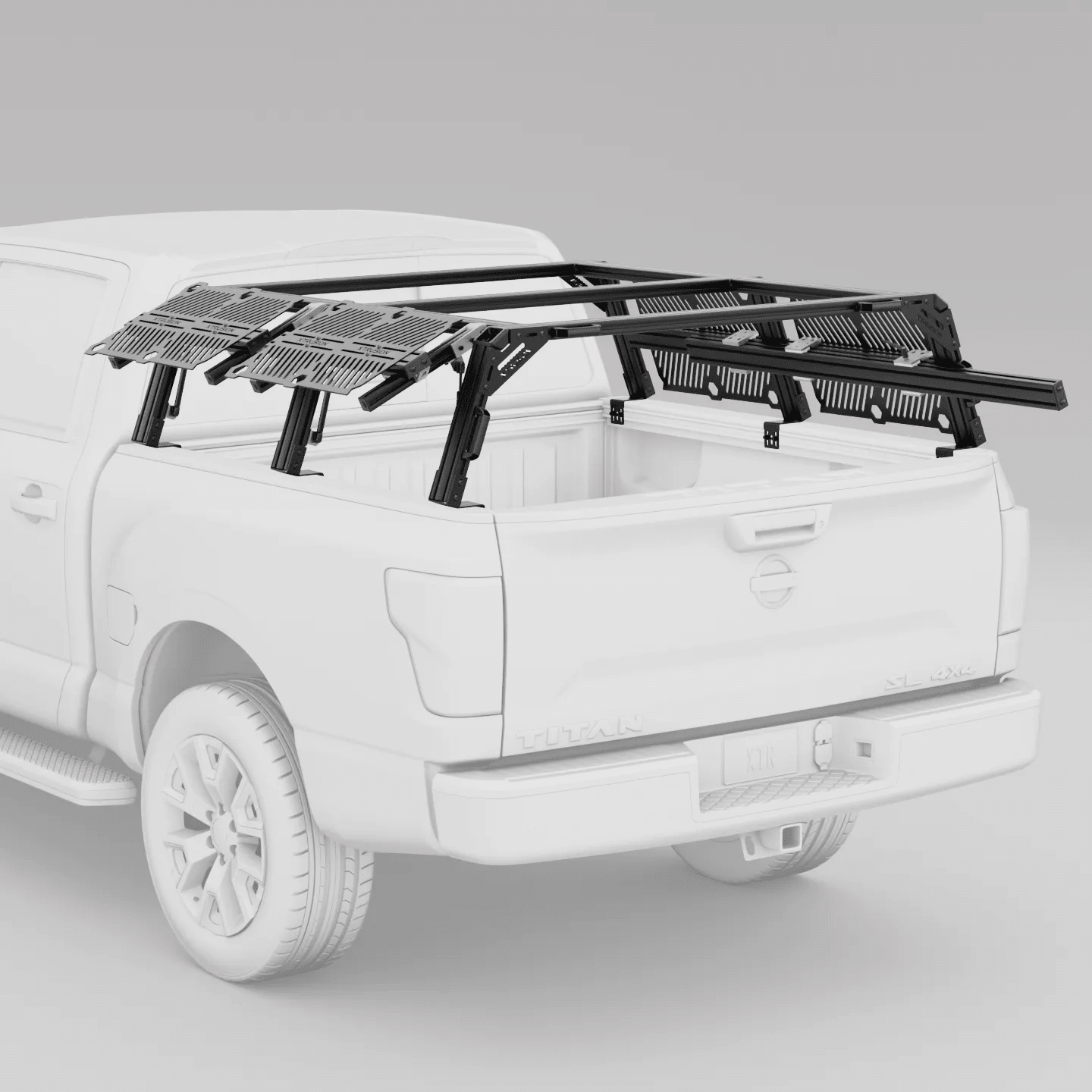 Nissan Titan Bed Rack | XTR3 Popular Builds + MOLLE Packages - Spirit of 1876 - Xtrusion Overland