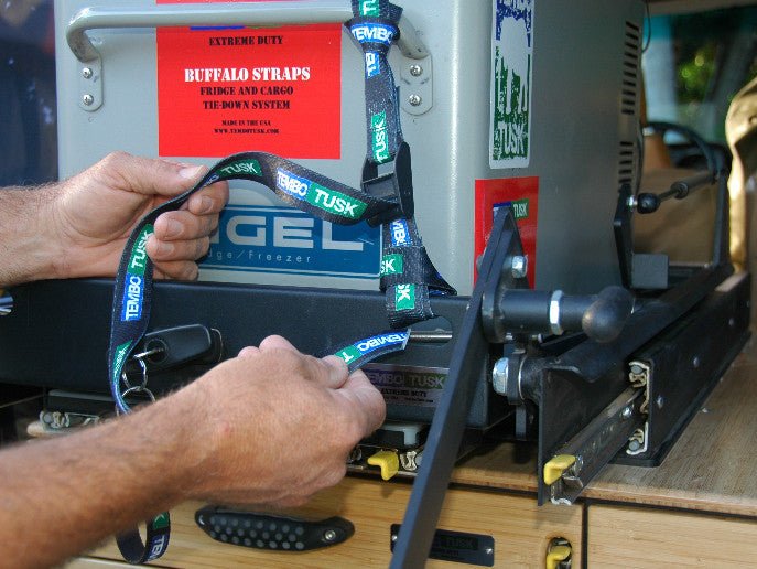 Tembo Straps: Extreme Duty Fridge & Cargo Tie Down System - Spirit of 1876Tembo Wholesale