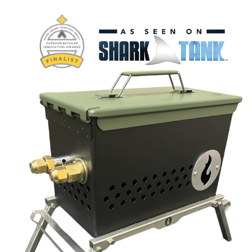 The Original LavaBox Combo: Our Bestseller - Spirit of 1876 - LavaBox Portable Campfire
