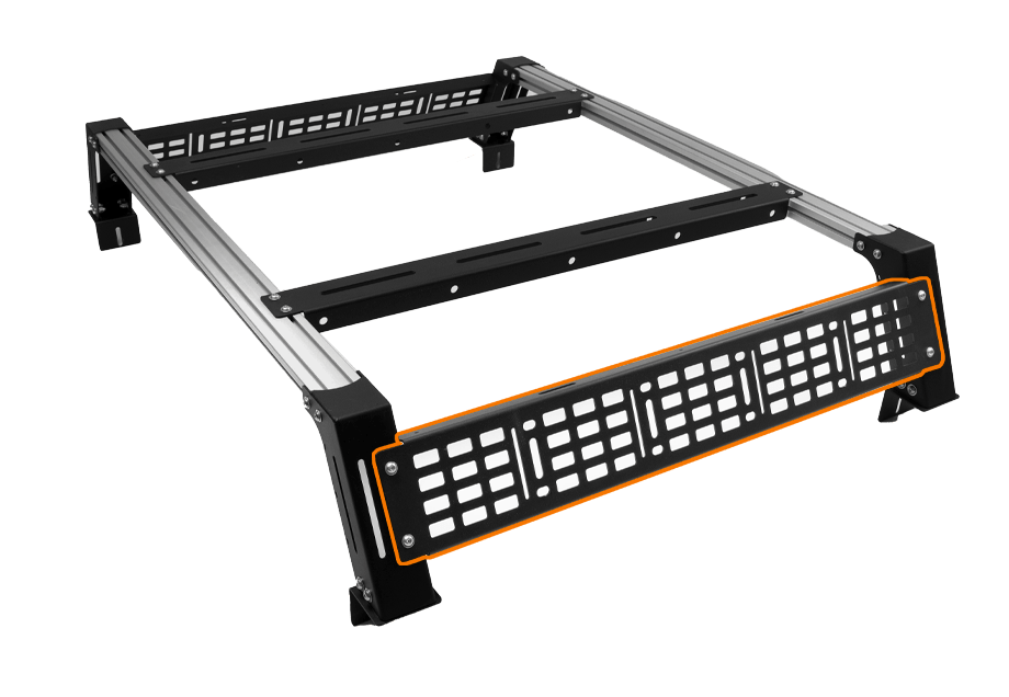 Overland Bed Rack MOLLE Side Panel - Spirit of 1876Dealers of Cali Raised LED