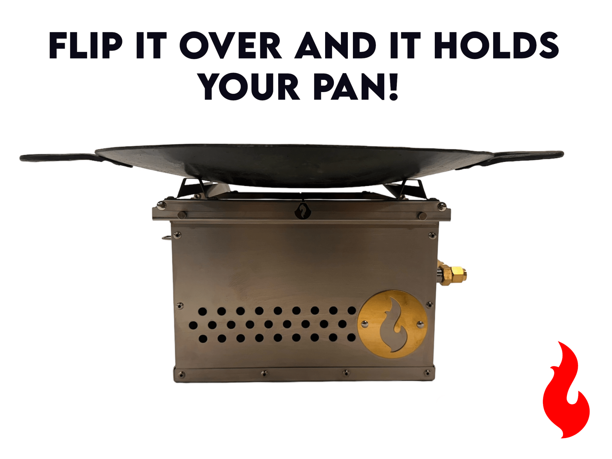 Over Under Grill Thingy: Stand and Grill In One! - Spirit of 1876 - LavaBox Portable Campfire