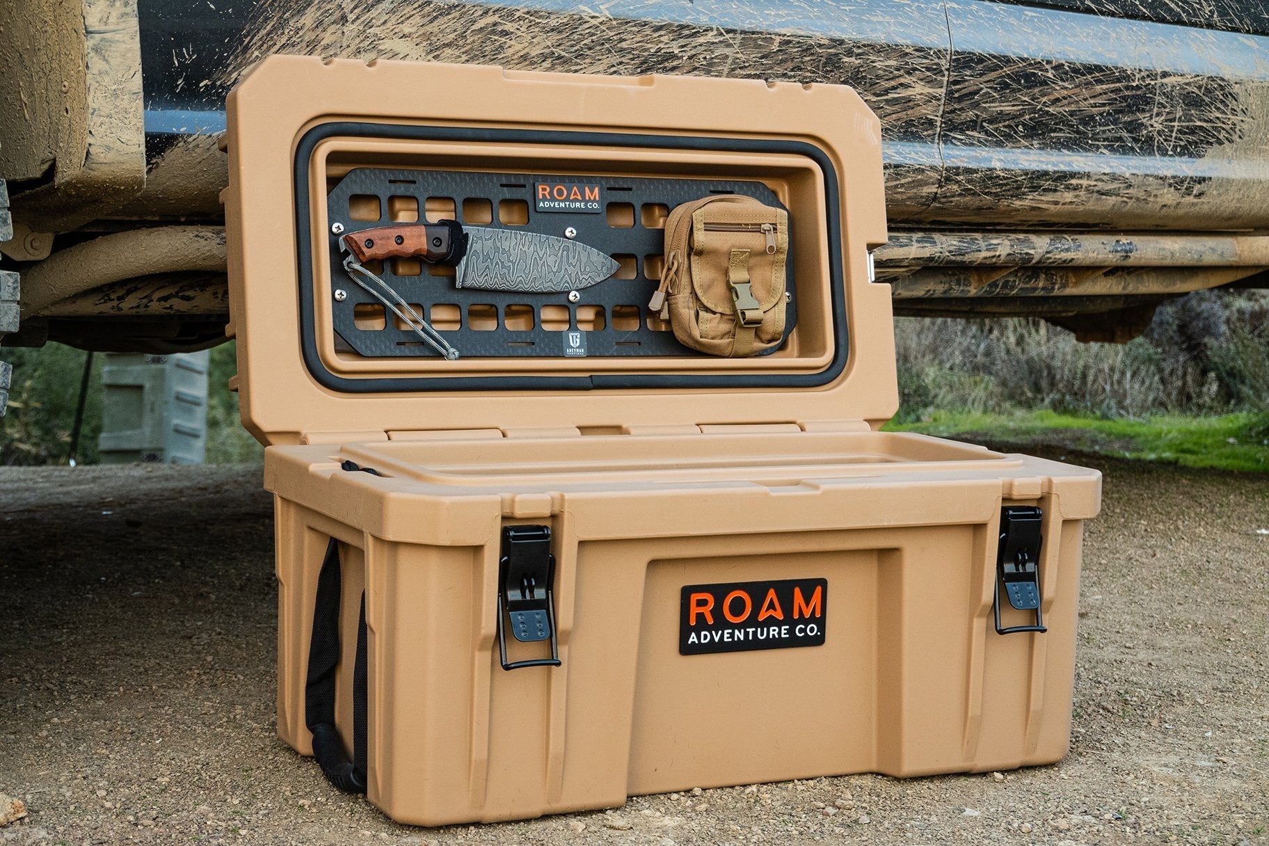 95L Rugged Case Molle Panel - Spirit of 1876 - ROAM Dealer Portal