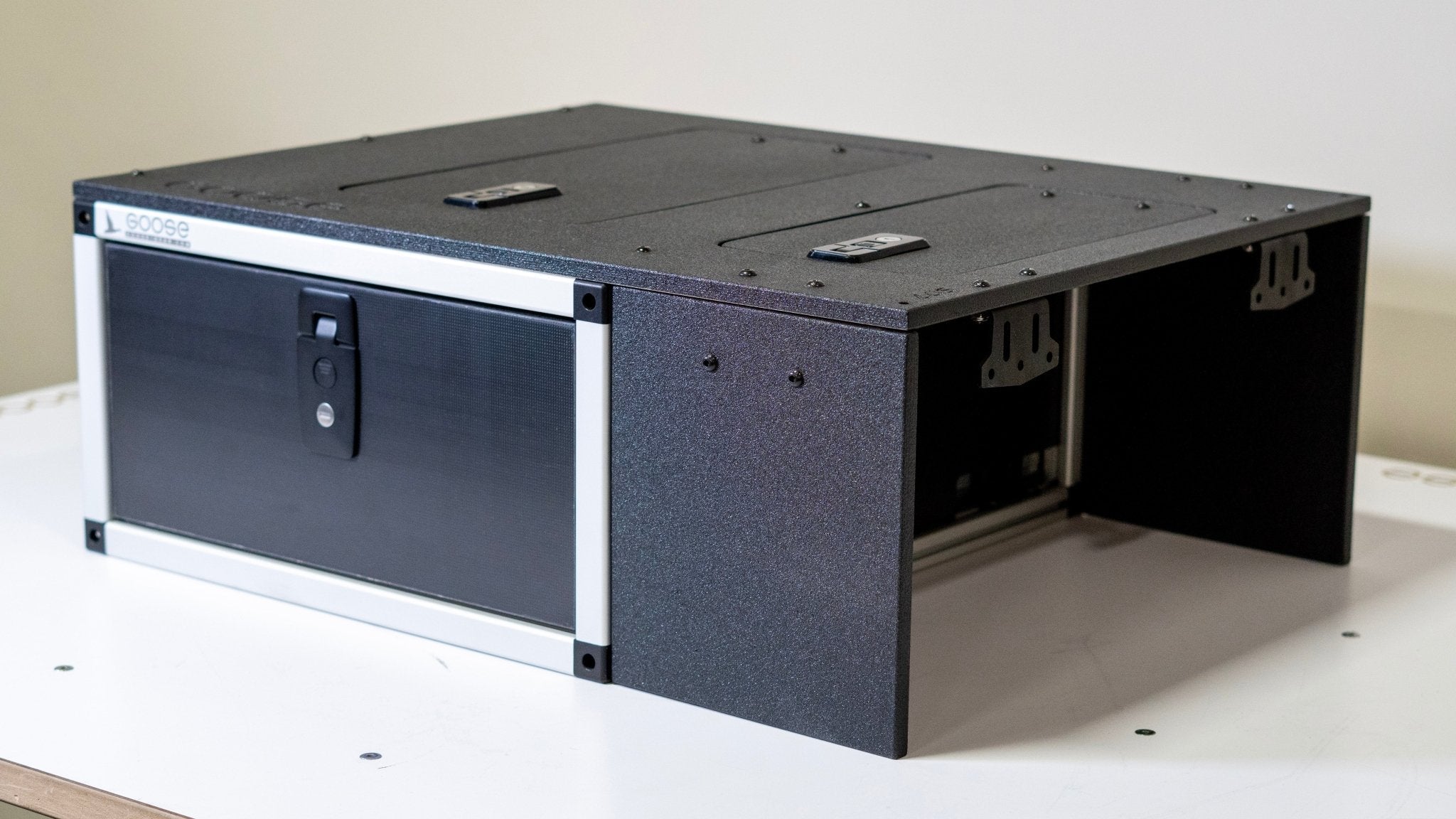 Ram 2500/3500 2009-Present 4th and 5th Gen. Crew Cab - Second Row Single Drawer Module - Spirit of 1876 - Goose Gear
