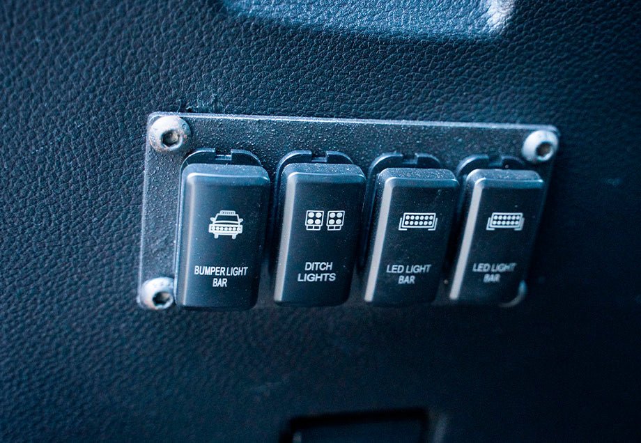 2019 - 2022 Ford Ranger Switch Panel (4) - Spirit of 1876Dealers of Cali Raised LED