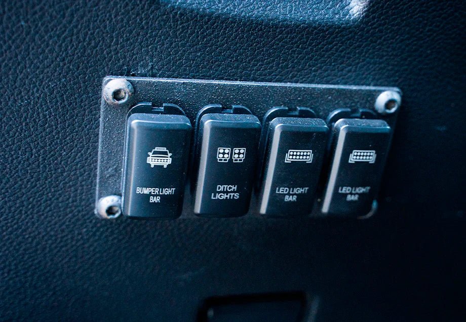 2019 - 2022 Ford Ranger Switch Panel (4) - Spirit of 1876Dealers of Cali Raised LED