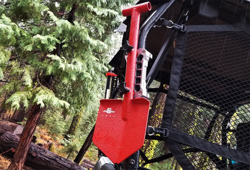 A6™ Adventure Mini Shovel (AMS-1) - RED - Spirit of 1876
