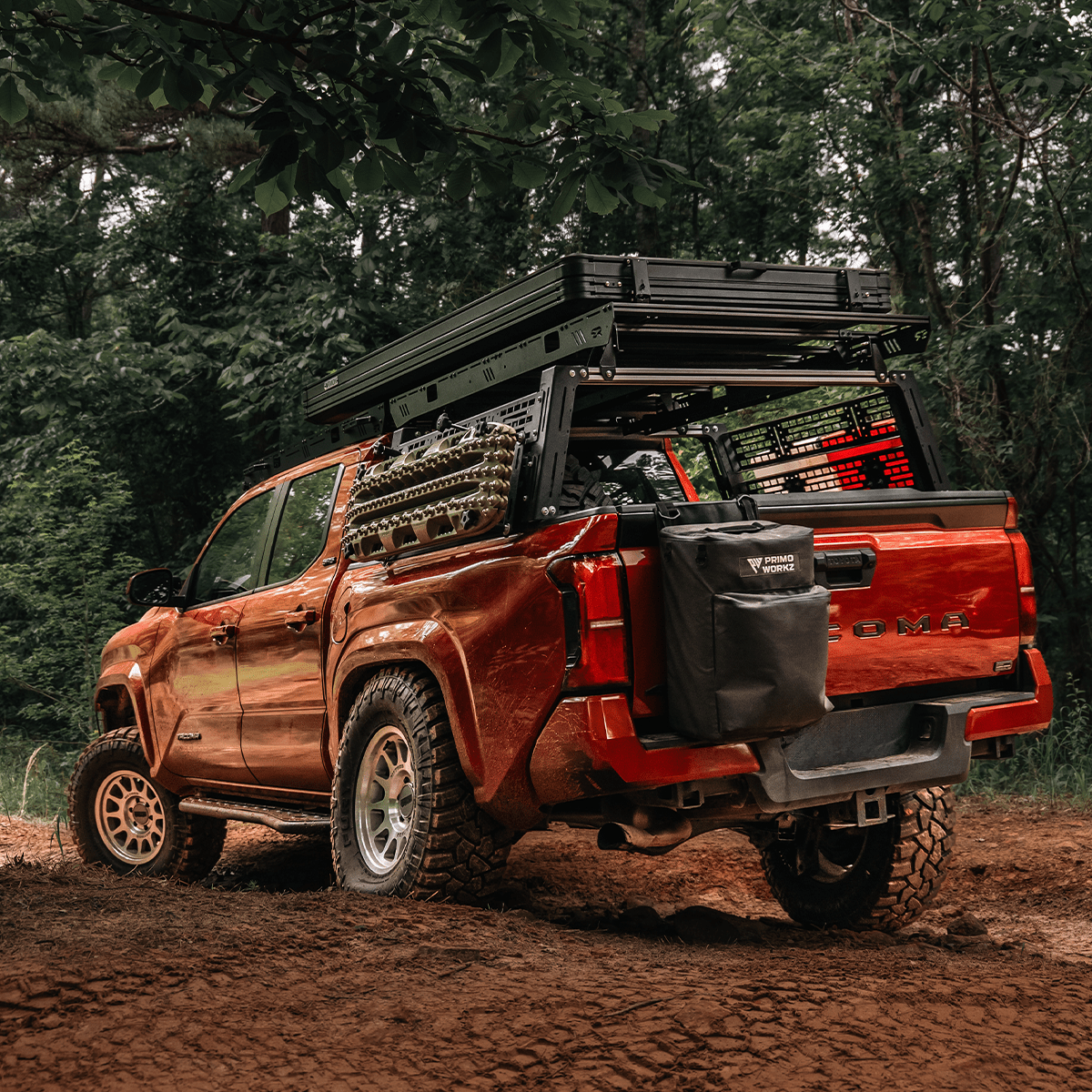 Bed Rack Roof Rack For 2005 - 2025 Toyota Tacoma - Spirit of 1876Cali Raised LED