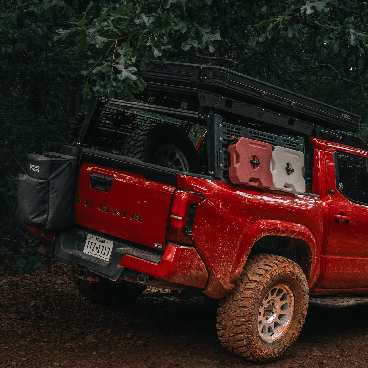 Bed Rack Roof Rack For 2005 - 2025 Toyota Tacoma - Spirit of 1876Dealers of Cali Raised LED